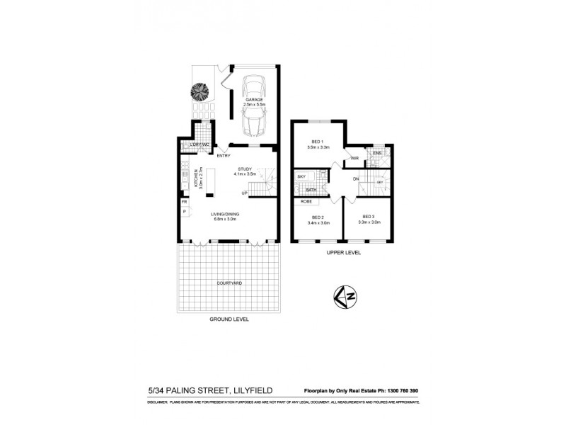5/34-38 Paling Street, Lilyfield NSW 2040 Floorplan