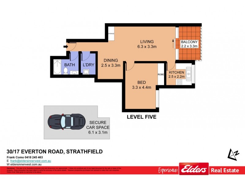30/17 Everton Road, Strathfield NSW 2135 Floorplan