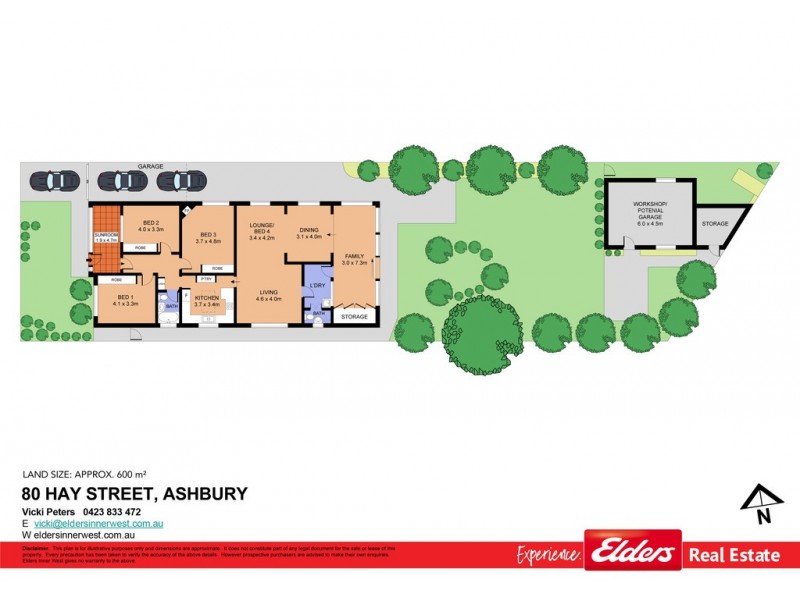 80 Hay Street, Ashbury NSW 2193 Floorplan
