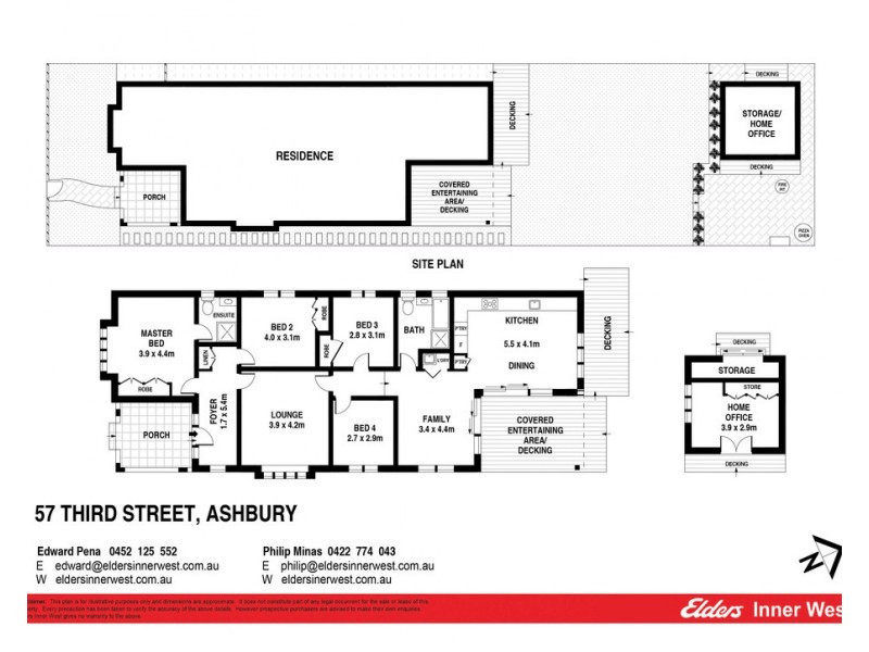 57 Third Street, Ashbury NSW 2193 Floorplan