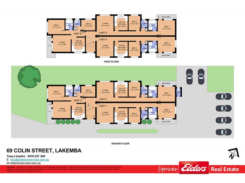 69 Colin Street, Lakemba NSW 2195 Floorplan