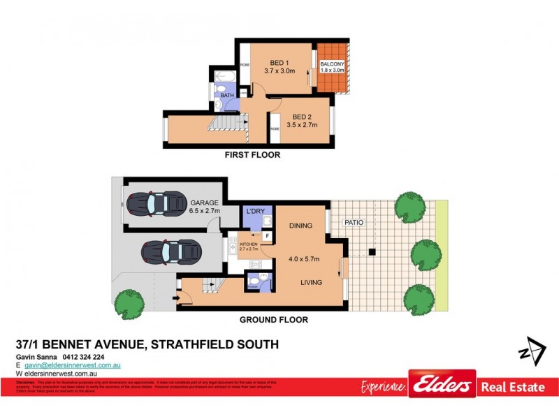 37/1 Bennett Avenue, Strathfield South NSW 2136 Floorplan