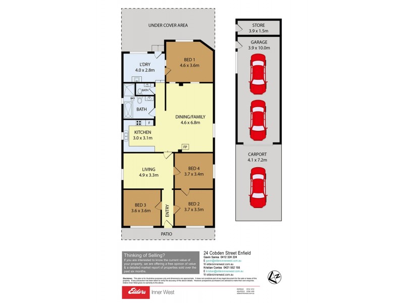 24 Cobden Street, Enfield NSW 2136 Floorplan