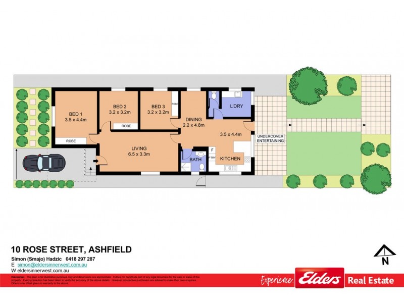 10 Rose Street, Ashfield NSW 2131 Floorplan