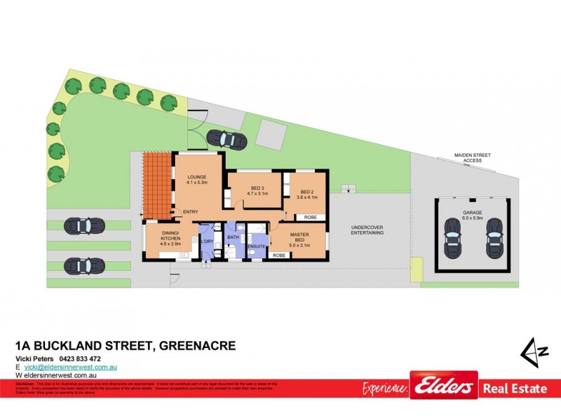 1A Buckland Street, Greenacre NSW 2190 Floorplan