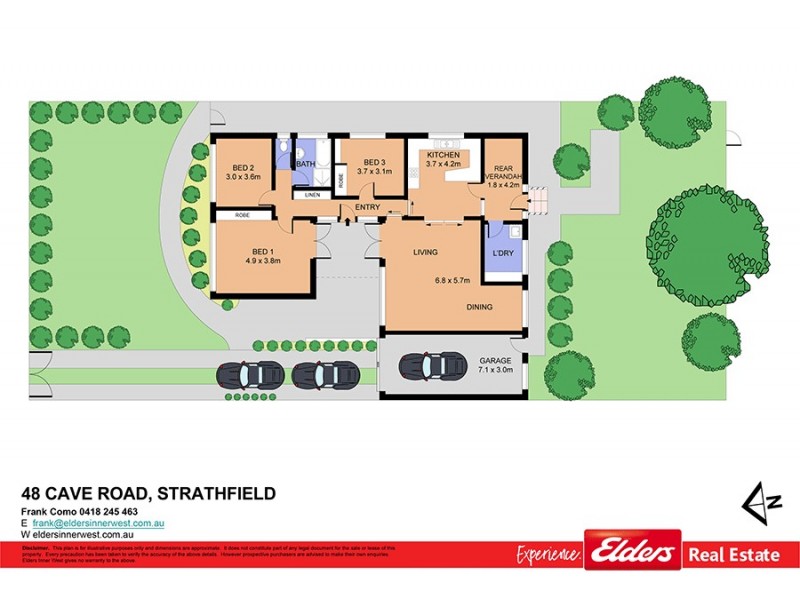 48 Cave Road, Strathfield NSW 2135 Floorplan