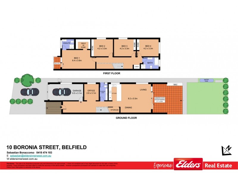 10 Boronia Street, Belfield NSW 2191 Floorplan