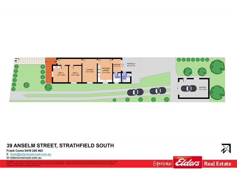 39 Anselm Street, Strathfield South NSW 2136 Floorplan