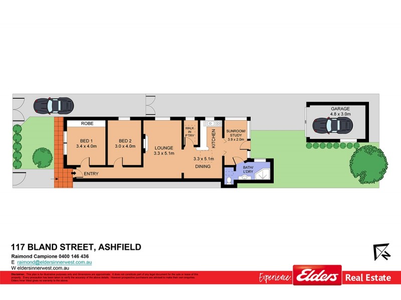 117 Bland Street, Ashfield NSW 2131 Floorplan