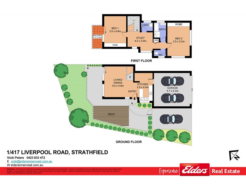 1/417 Liverpool Road, Strathfield NSW 2135 Floorplan