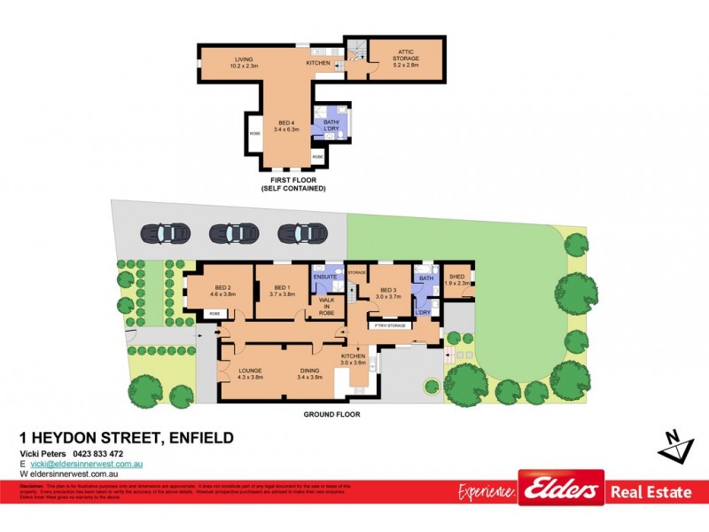 1 Heydon Street, Enfield NSW 2136 Floorplan
