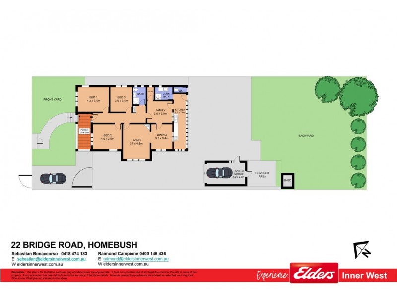 22 Bridge Road, Homebush NSW 2140 Floorplan
