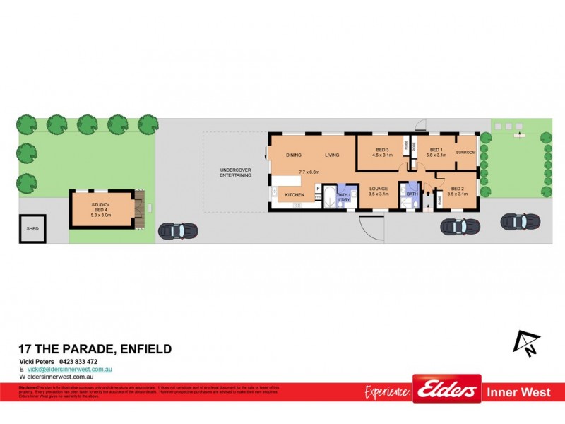 17 The Parade, Enfield NSW 2136 Floorplan