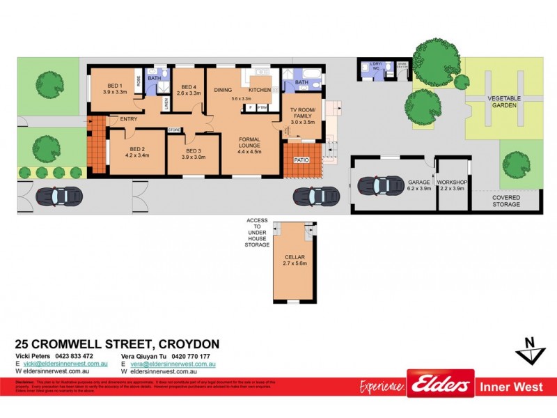 25 Cromwell Street, Croydon NSW 2132 Floorplan