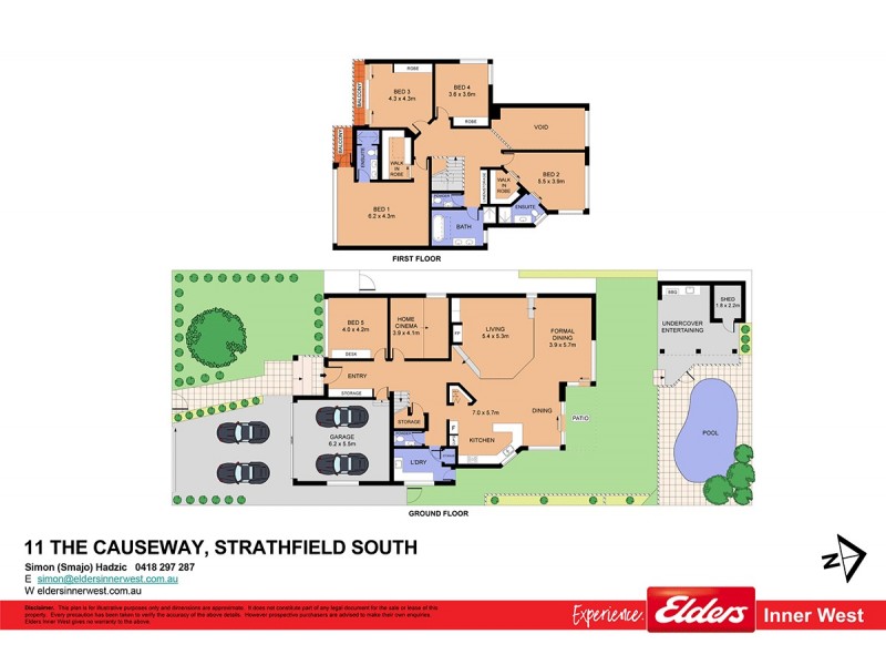 11 The Causeway, Strathfield South NSW 2136 Floorplan