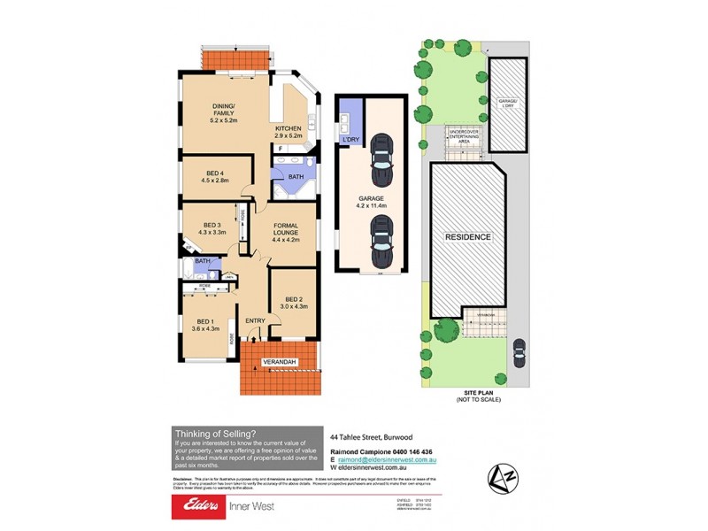 44 Tahlee Street, Burwood NSW 2134 Floorplan