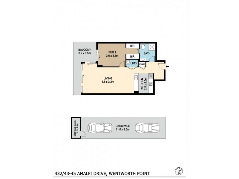 432/43 Amalfi Drive, Wentworth Point NSW 2127