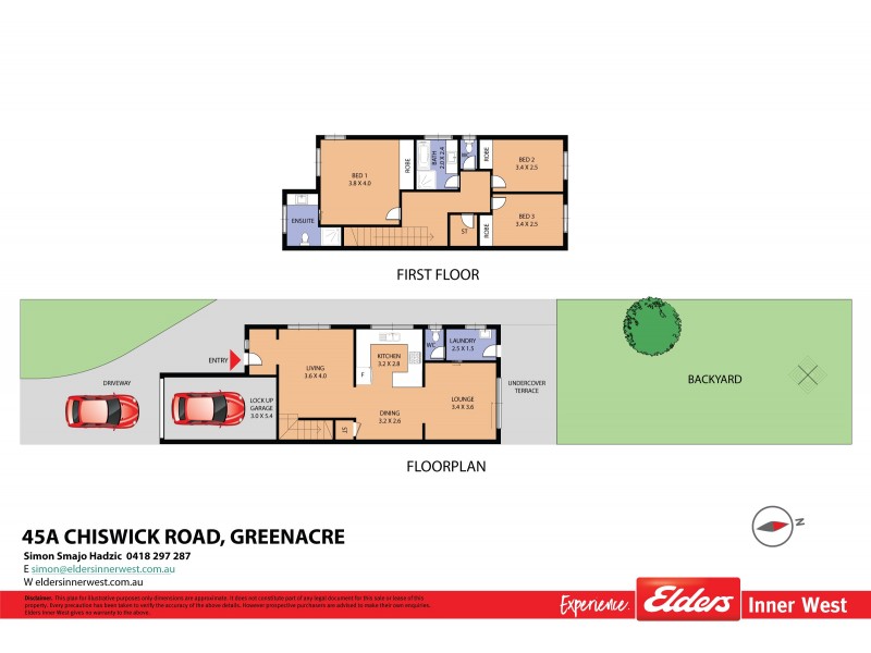 45A Chiswick Road, Greenacre NSW 2190 Floorplan