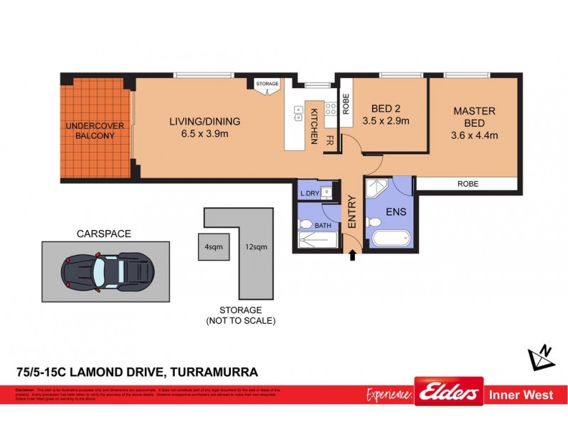 75/5-15C Lamond Drive, Turramurra NSW 2074 Floorplan