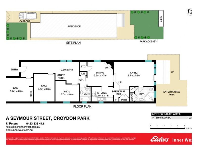 36a Seymour Street, Croydon Park NSW 2133 Floorplan