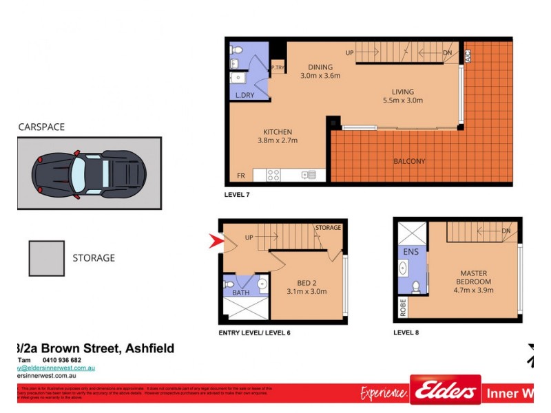 108/2a Brown Street, Ashfield NSW 2131 Floorplan