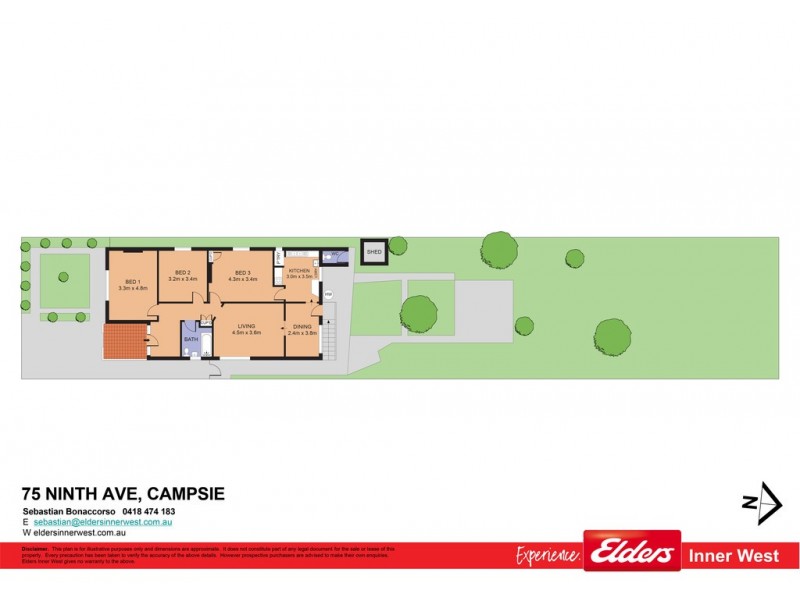 75 Ninth Avenue, Campsie NSW 2194 Floorplan