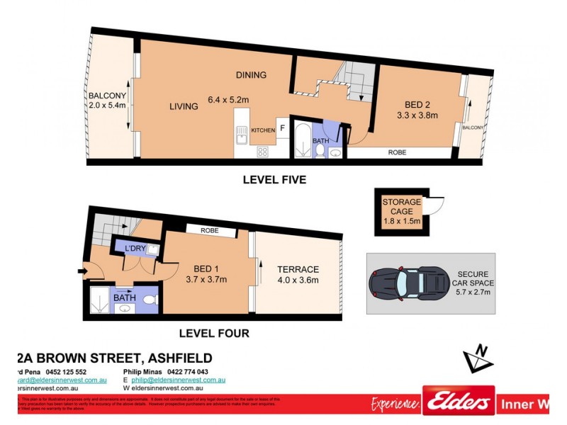 23/2a Brown Street, Ashfield NSW 2131 Floorplan