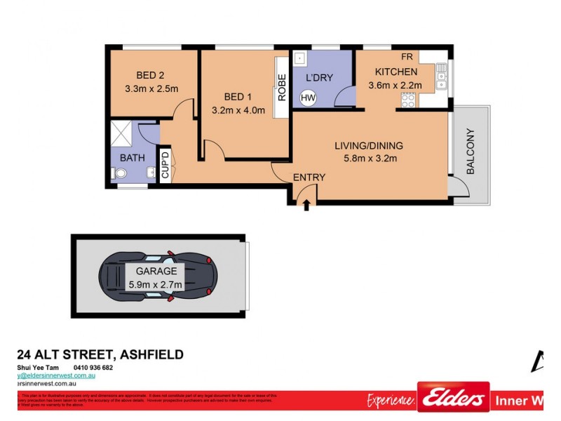 11/24 Alt Street, Ashfield NSW 2131 Floorplan