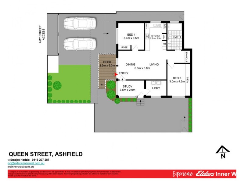 3/9 Queen Street, Ashfield NSW 2131 Floorplan