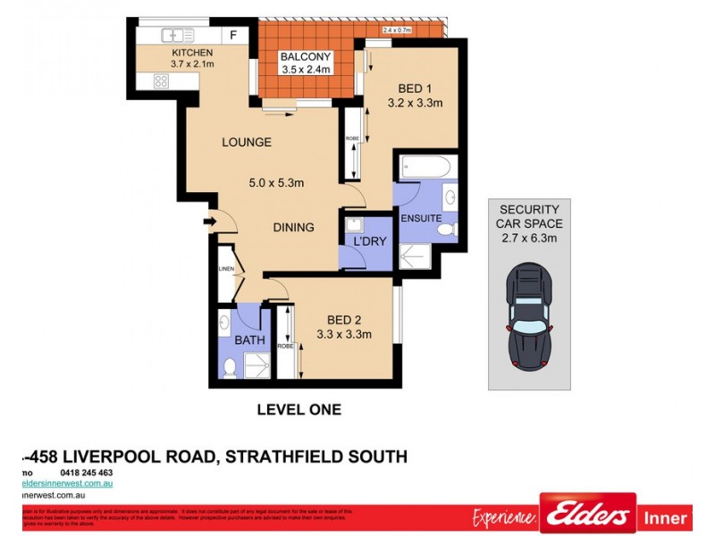 3/454-458 Liverpool Road, Strathfield South NSW 2136 Floorplan