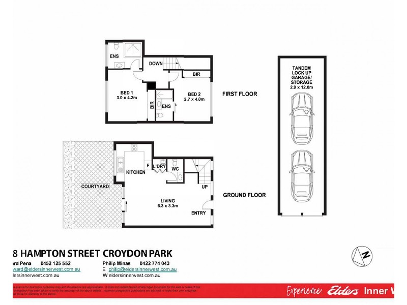 4/8 Hampton Street, Croydon Park NSW 2133 Floorplan