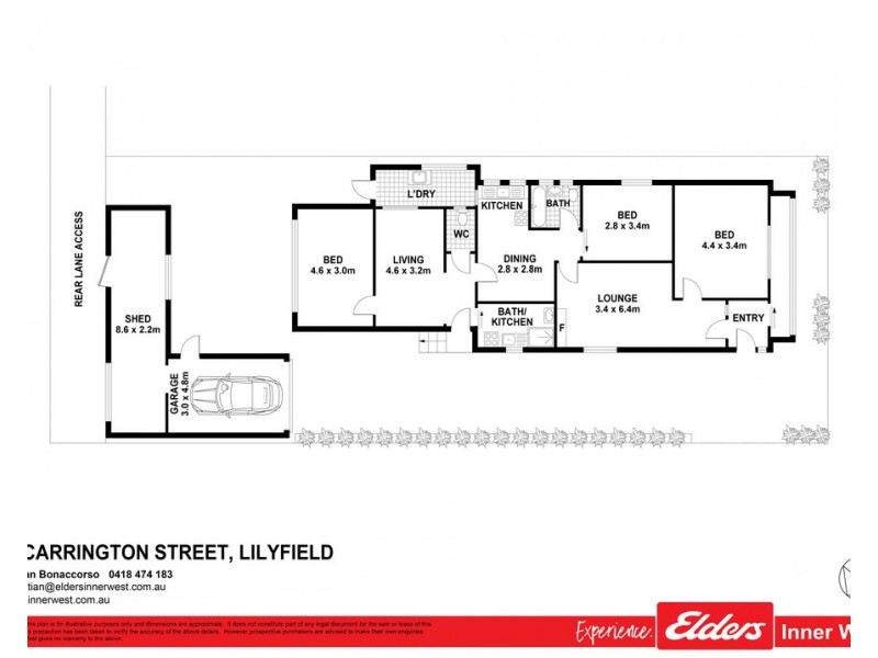 16A Carrington Street, Lilyfield NSW 2040 Floorplan