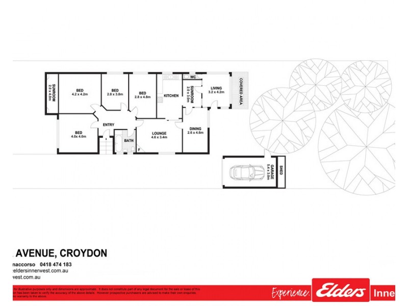 2 Gala Avenue, Croydon NSW 2132 Floorplan
