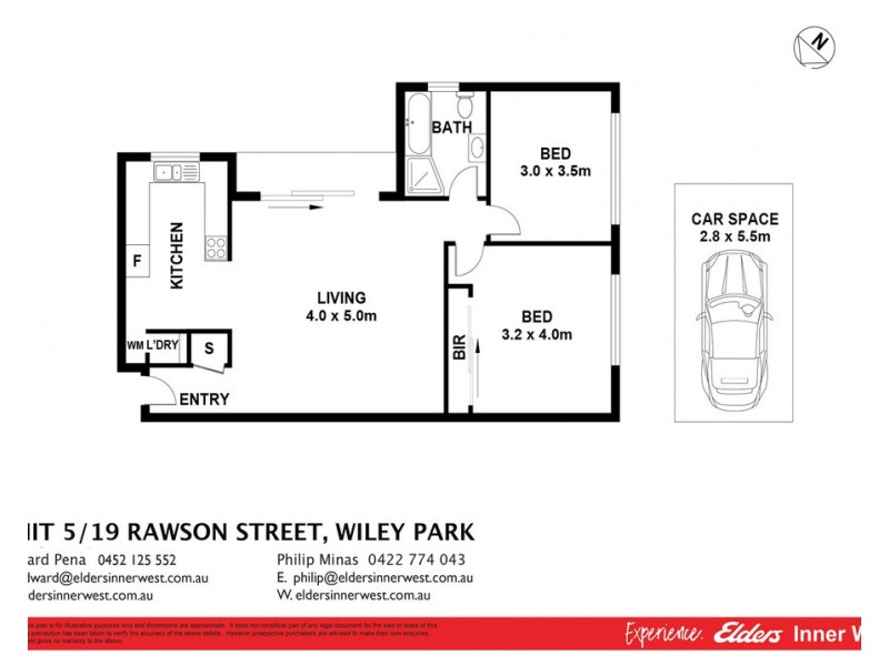 5/19 Rawson Street, Wiley Park NSW 2195 Floorplan