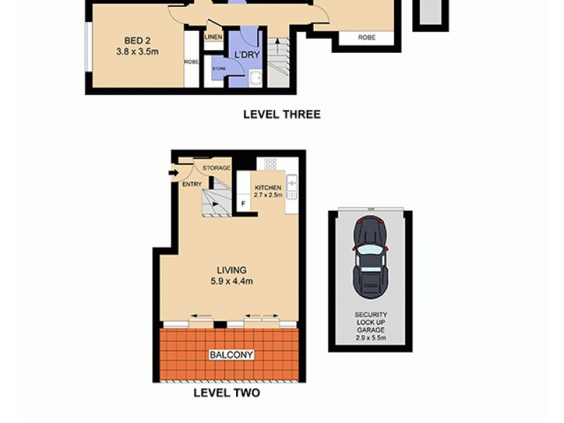 21/354 Liverpool Road, Ashfield NSW 2131 Floorplan