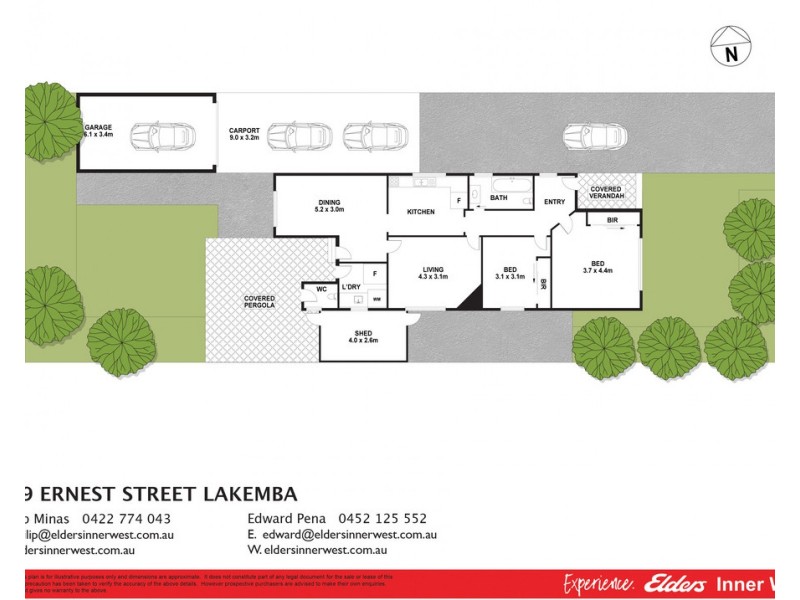 129 Ernest Street, Lakemba NSW 2195 Floorplan