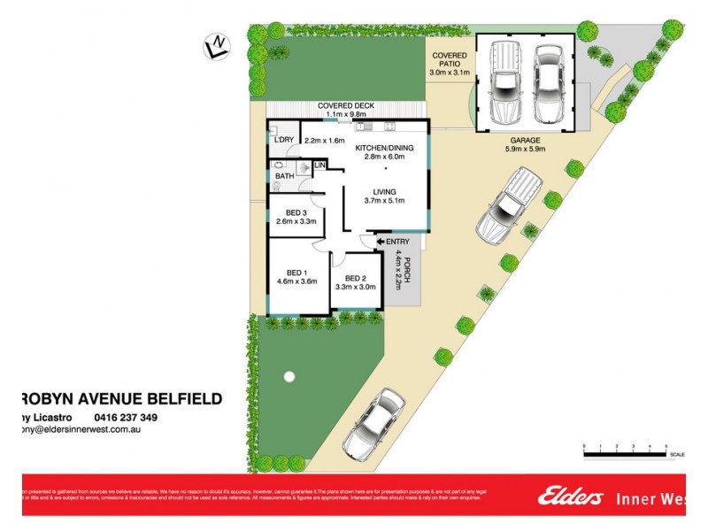 2 Robyn Avenue, Belfield NSW 2191 Floorplan