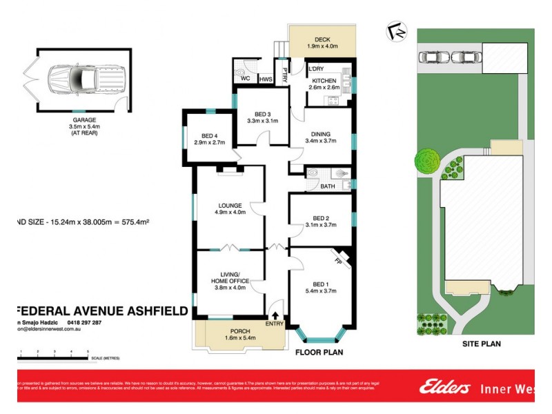 2 Federal Avenue, Ashfield NSW 2131 Floorplan