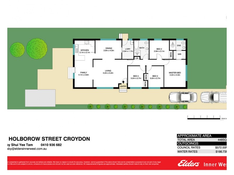 34 Holborow Street, Croydon NSW 2132 Floorplan