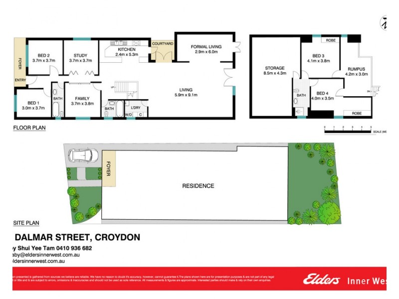 25 Dalmar Street, Croydon NSW 2132 Floorplan