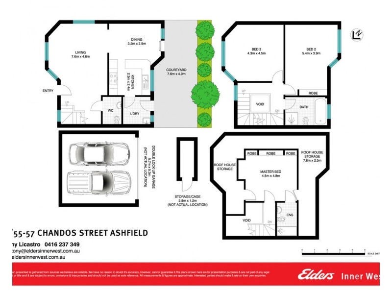 6/55-57 Chandos Street, Ashfield NSW 2131 Floorplan