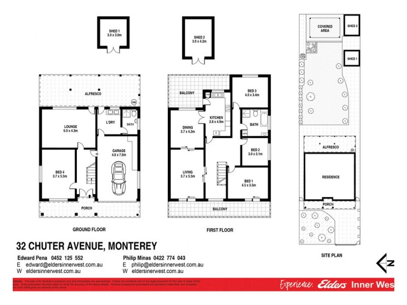 32 Chuter Avenue, Monterey NSW 2217 Floorplan