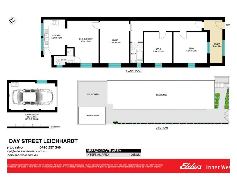 91 Day Street, Leichhardt NSW 2040 Floorplan