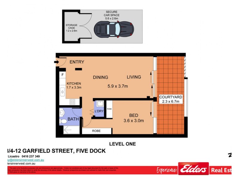 103/4-12 Garfield Street, Five Dock NSW 2046 Floorplan