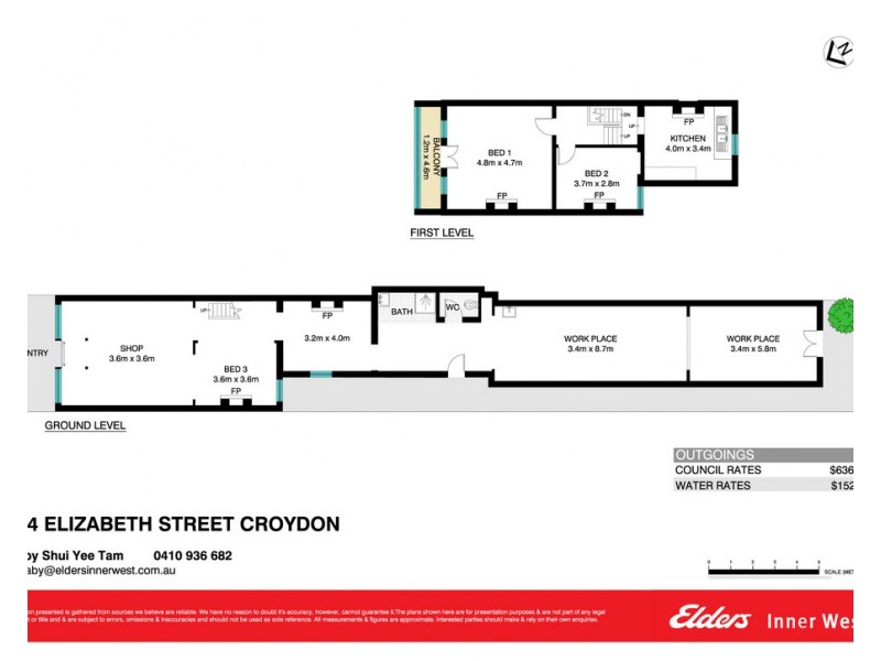 194 Elizabeth Street, Croydon NSW 2132 Floorplan