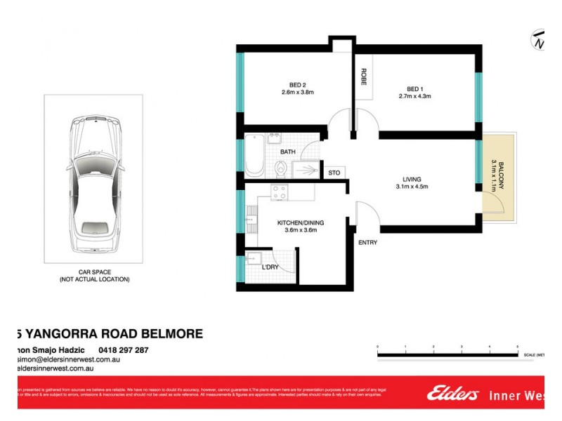 3/5 Yangoora Road, Belmore NSW 2192 Floorplan