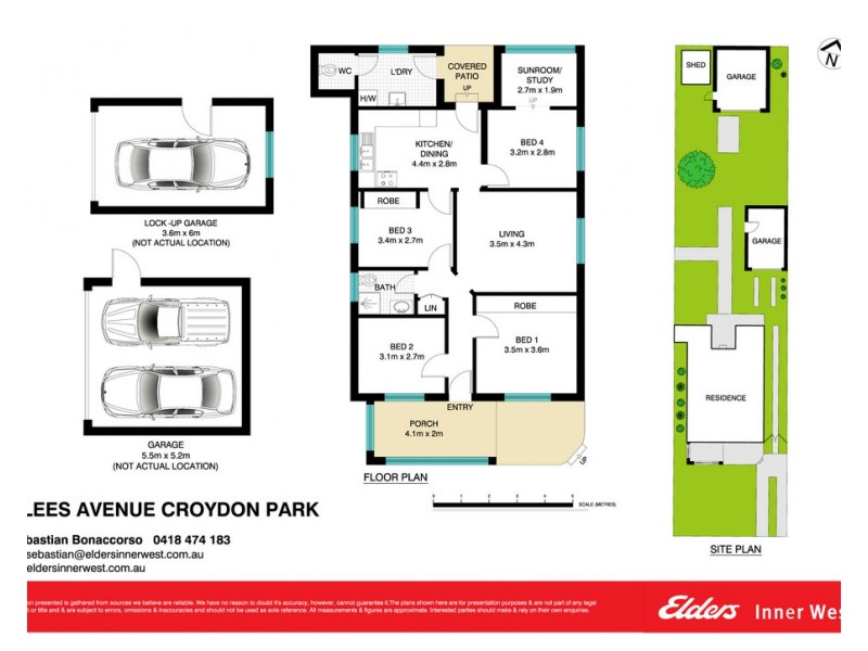 1 Lees Avenue, Croydon Park NSW 2133 Floorplan