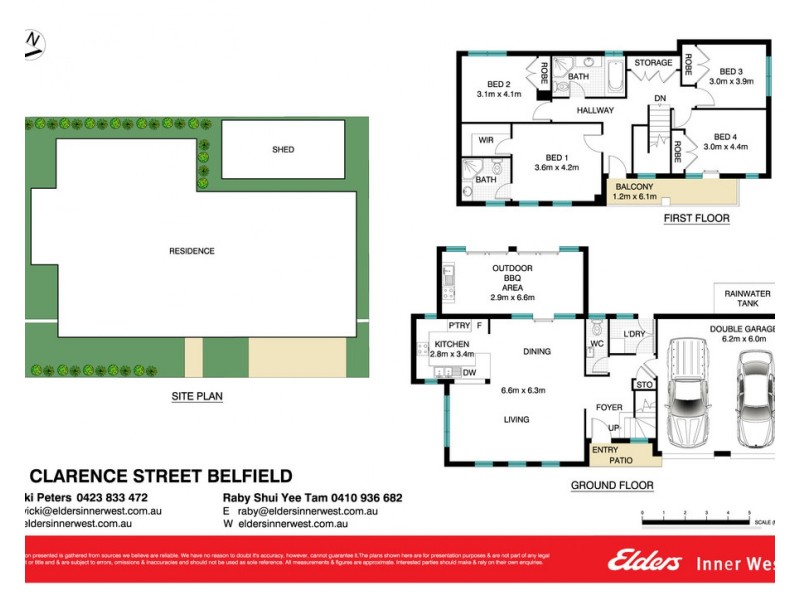 46 Clarence Street, Belfield NSW 2191 Floorplan