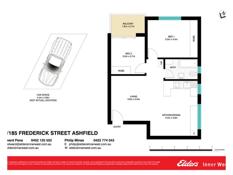 12/185 Frederick Street, Ashfield NSW 2131 Floorplan