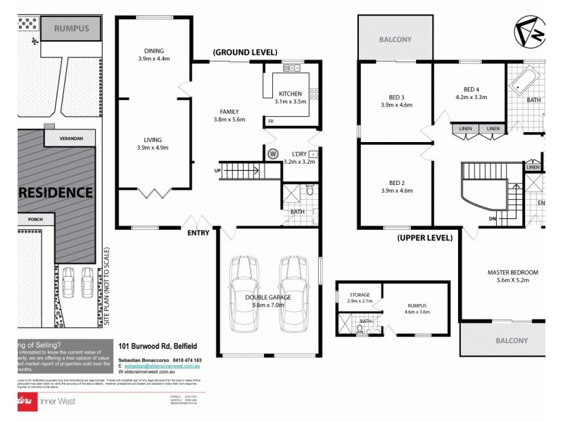 101 Burwood Road, Belfield NSW 2191 Floorplan